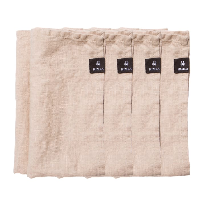 Sunshine servet 4-pack - Mind (beige) - Himla