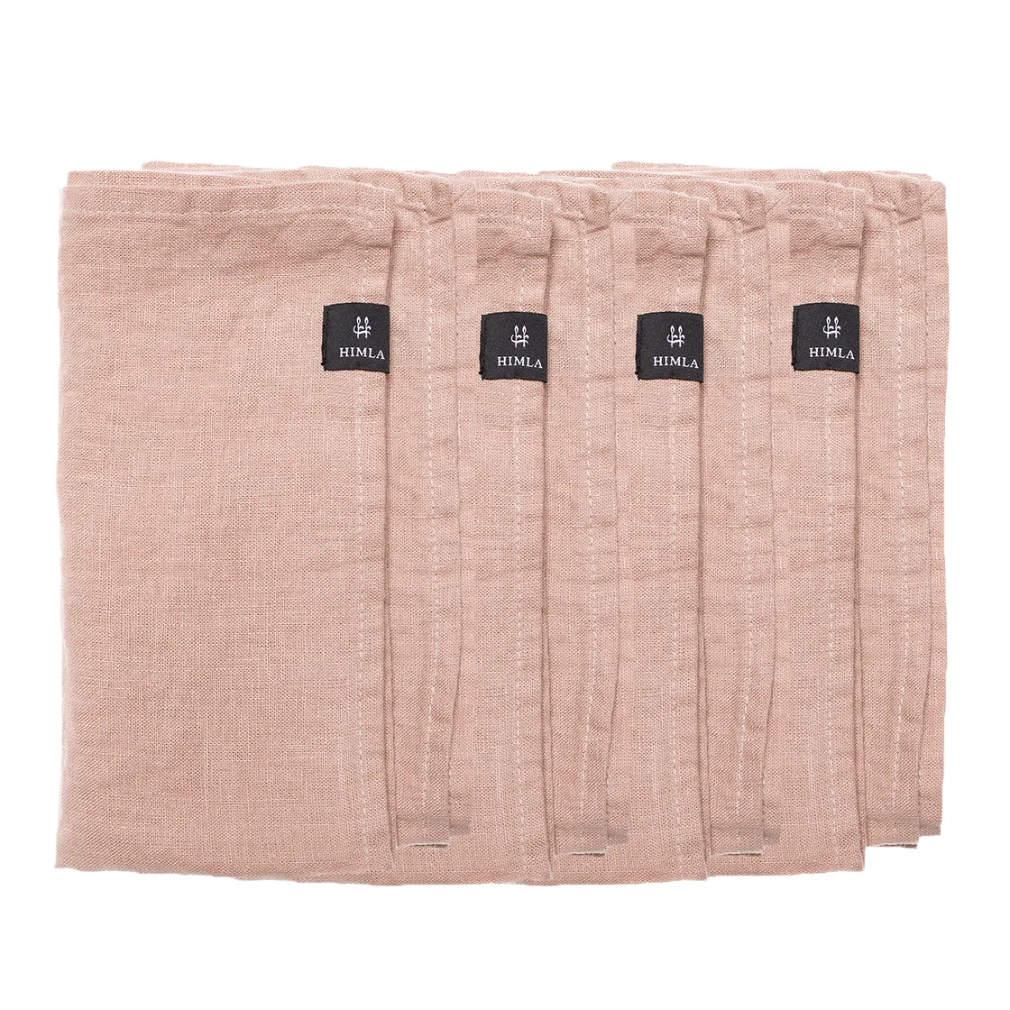 Sunshine servet 4-pack, Nude (roze) Himla