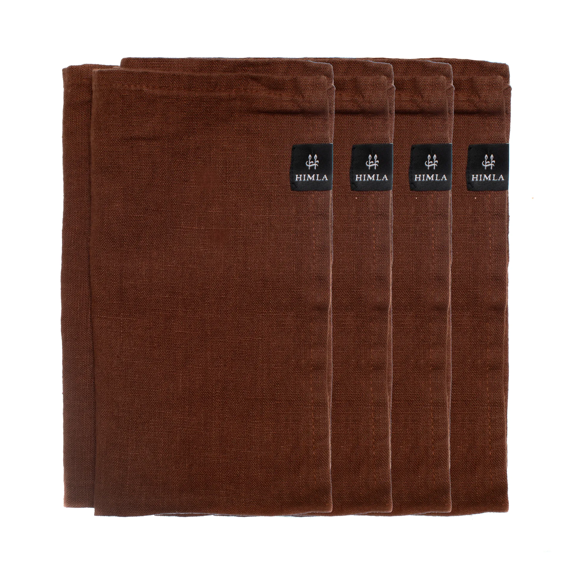 Sunshine servet 4-pack, Rustique (bruin) Himla