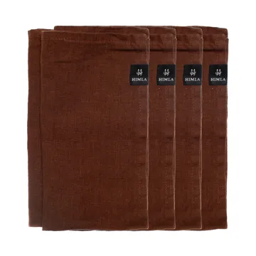 Sunshine servet 4-pack - Rustique (bruin) - Himla