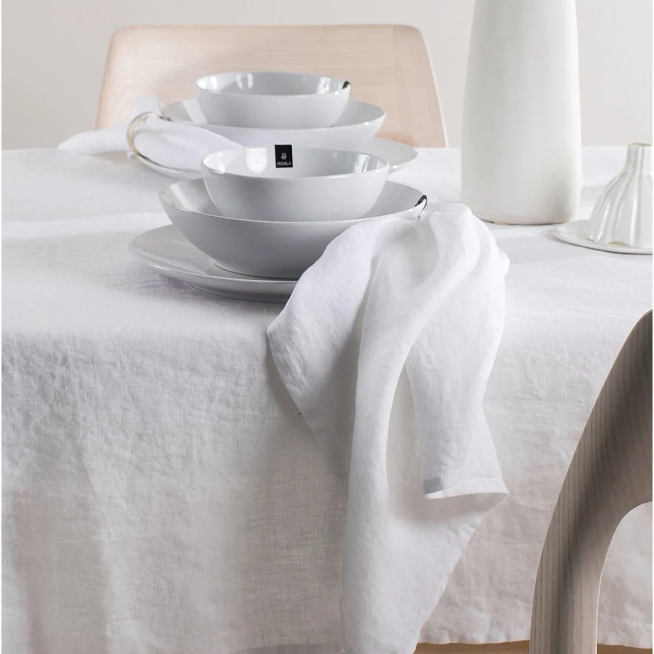 Sunshine servet 4-pack, wit Himla