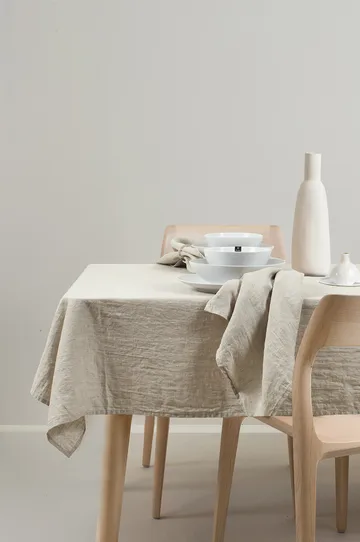 Sunshine tafelkleed 140x250 cm - Oatmeal (natuur) - Himla
