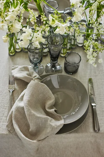 Sunshine tafelkleed 140x330 cm - Oatmeal (natuur) - Himla