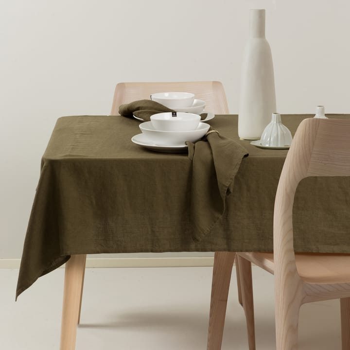 Sunshine tafelkleed 145x330 cm, Khaki Himla