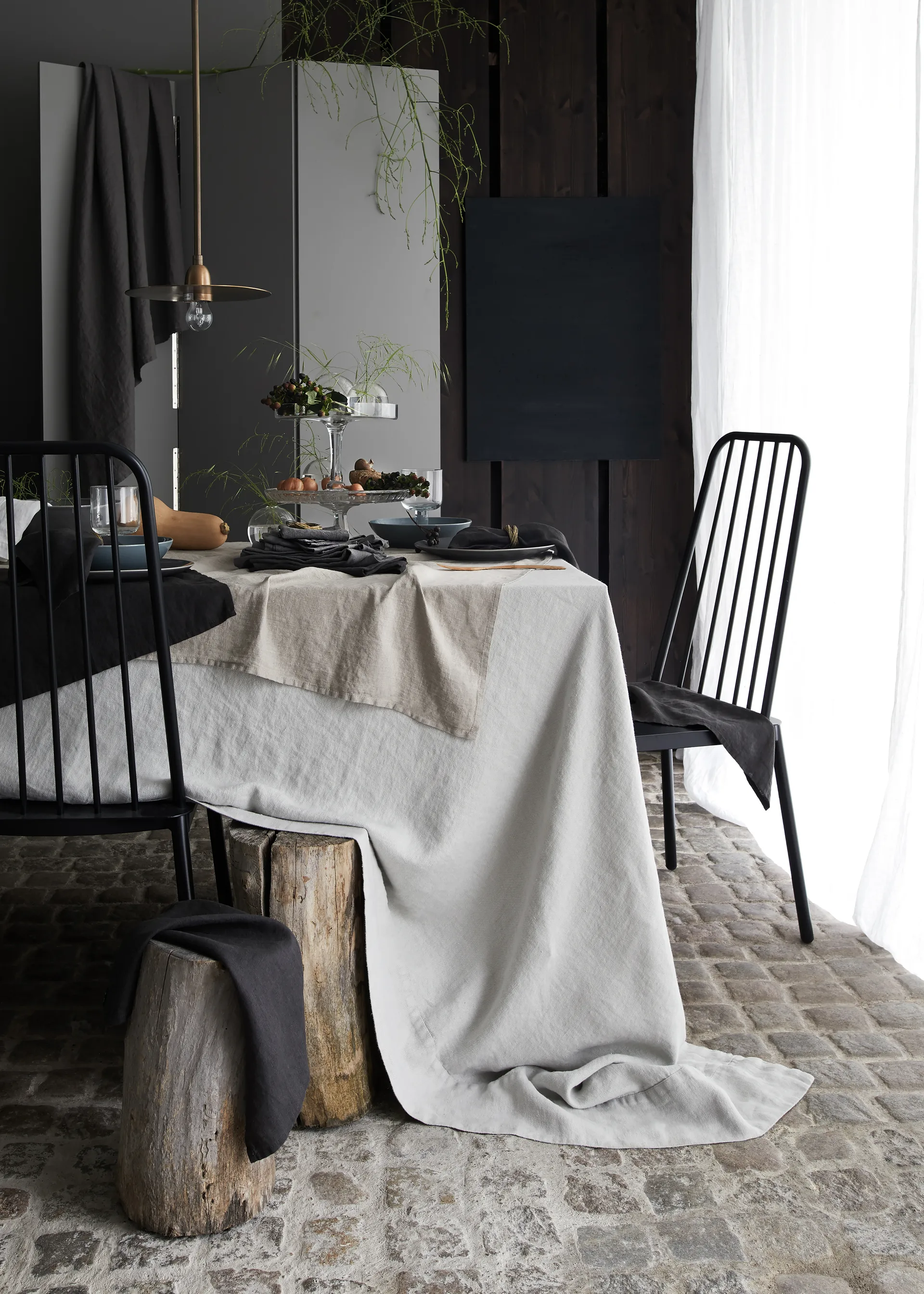 Sunshine tafelkleed natural, 145x250 cm Himla