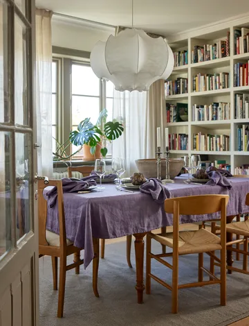 Sunshine tafellaken - Lavendel, 145x330 cm - Himla