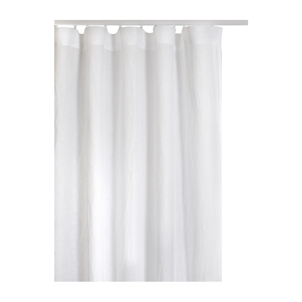 Himla Twilight gordijn met plooiband 140x250 cm White