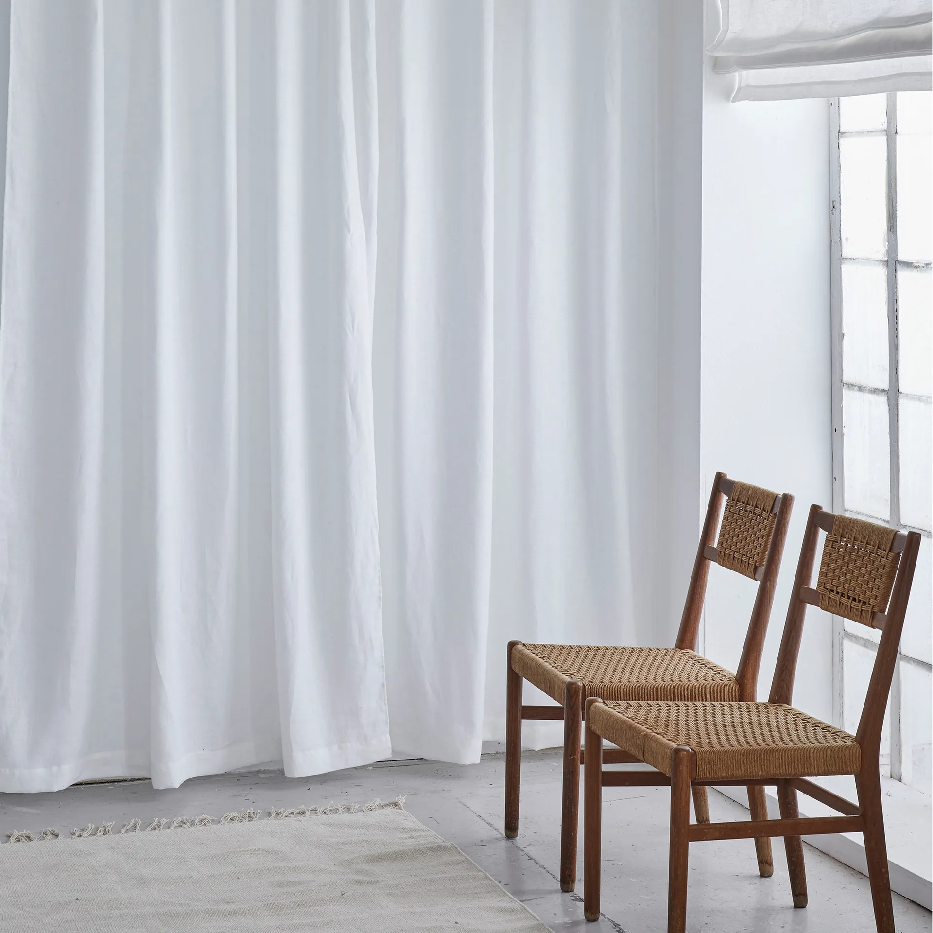 Twilight gordijn met plooiband 280x290 cm, White (wit) Himla