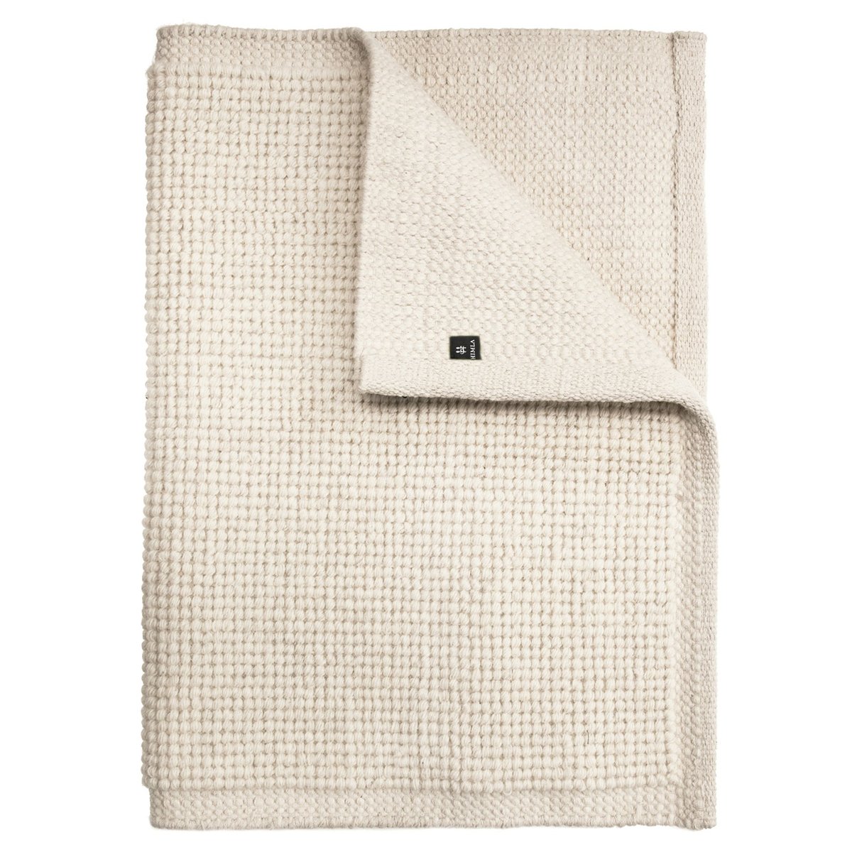 Himla Ullmatta vloerkleed natural 80x150 cm | Scandinavisch Interieur | Wollen vloerkleden | Beige