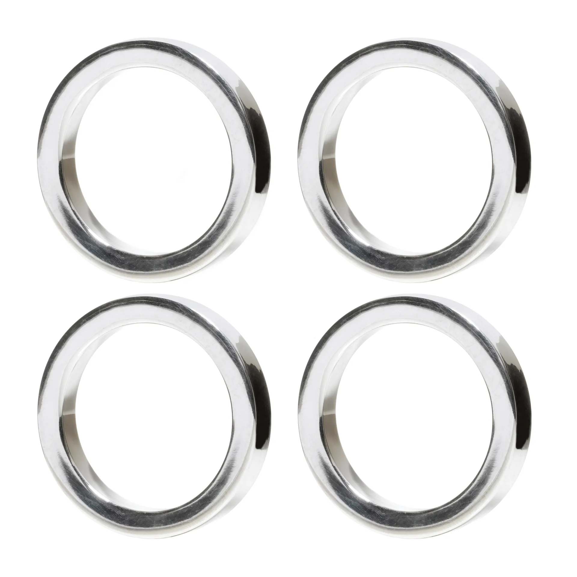 Vasa servetring 4-pack, Zilver Himla