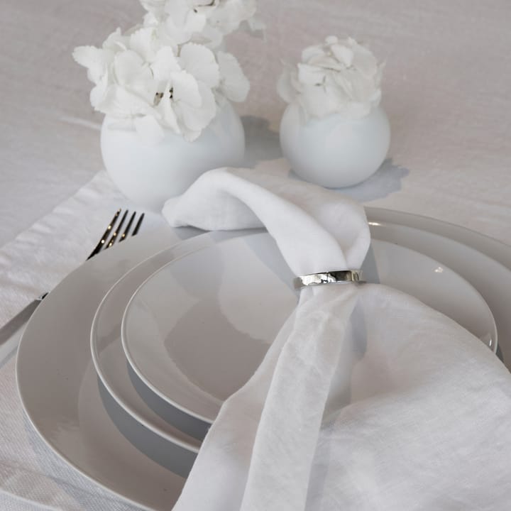 Vasa servetring 4-pack, Zilver Himla