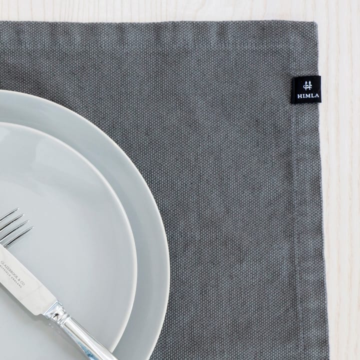Weekday placemat 37x50 cm, Charcoal (donkergrijs) Himla