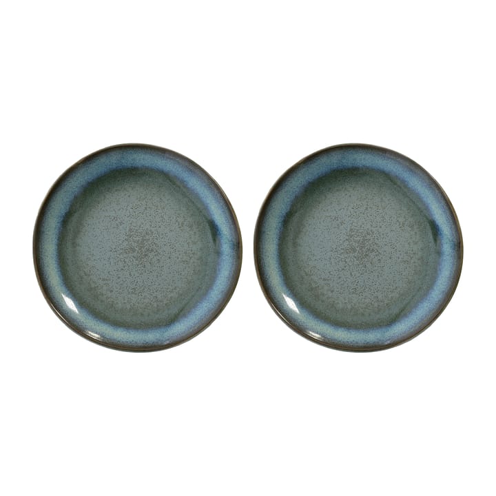 70's bord Ø 17,5 cm 2-pack - moss - HK Living