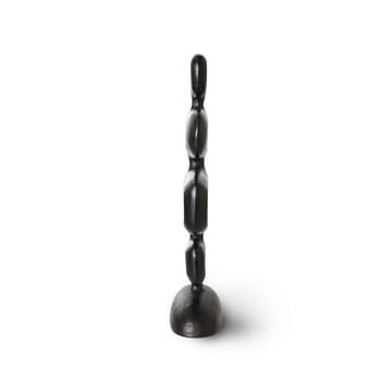 Aluminium sculpture 80 cm - Heavy black - HK Living