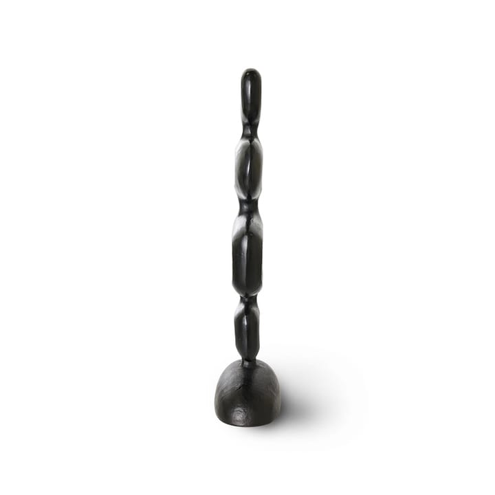 Aluminium sculpture 80 cm - Heavy black - HK Living