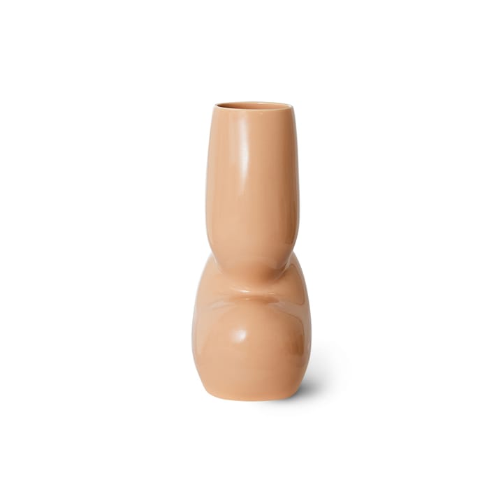 Ceramic organic vaas medium 29 cm - Cream - HK Living