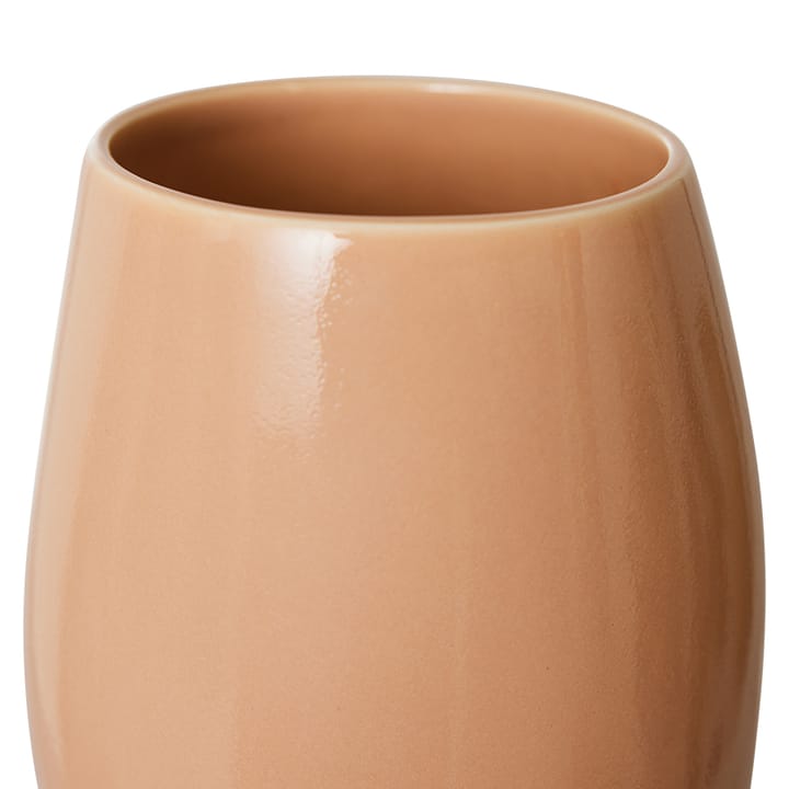 Ceramic organic vaas medium 29 cm - Cream - HK Living