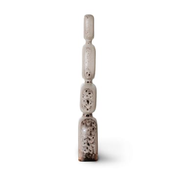 Ceramic sculpture 57 cm - Reactive brown - HK Living
