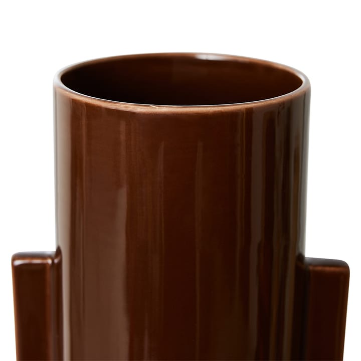 Ceramic vaas large 42,5 - Espresso - HK Living