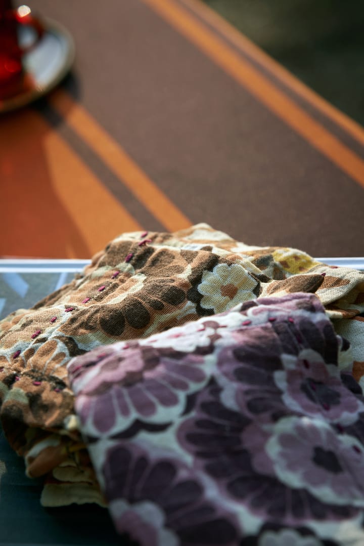 Floral katoenen servet 30x30 cm 2-pack - Vintage - HK Living