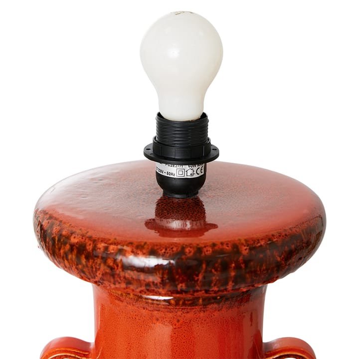 Grand lampvoet glazed orange - 60 cm - HK Living