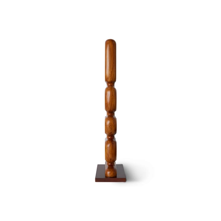 Hand carved wooden sculpture 71 cm - Brown - HK Living