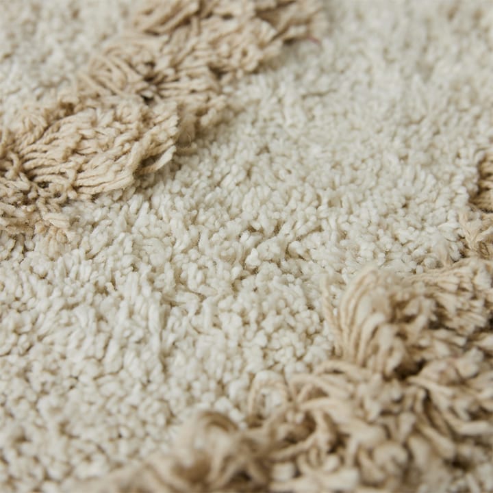HK Living badkamermat Ø80 cm - Cream - HK Living