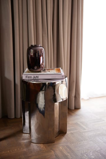Hkliving glazen vaas chrome 20,2 cm - Brown metallic - HK Living