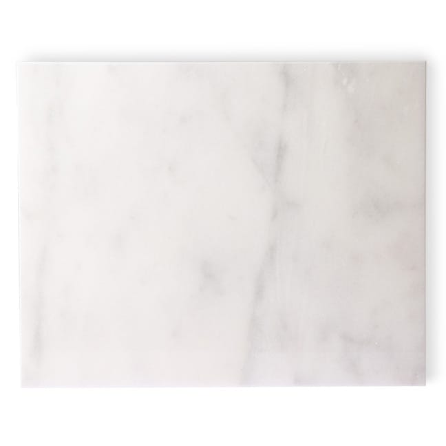 HKliving marmeren snijplank 50x40 cm - Wit - HK Living
