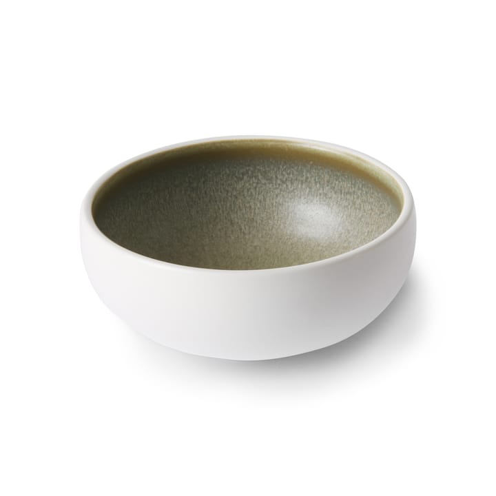 Home Chef kom Ø11 cm - White-green - HK Living
