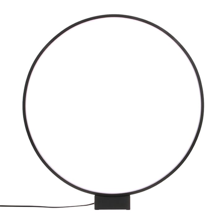 Luminous circle tafellamp 60 cm - Zwart - HK Living