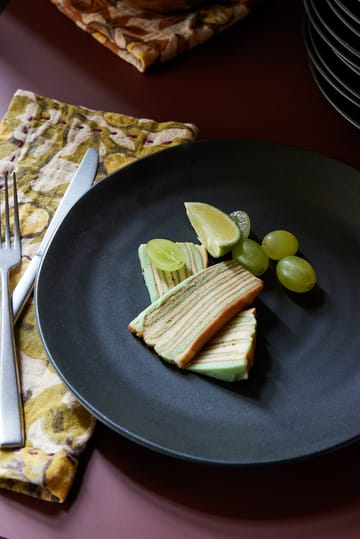 Mediterranean katoenen servet 30x30 cm 2-pack - Olive - HK Living