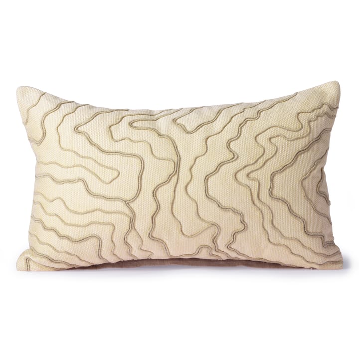 Stitched lines kussen 30x50 cm - Cream-natural - HK Living