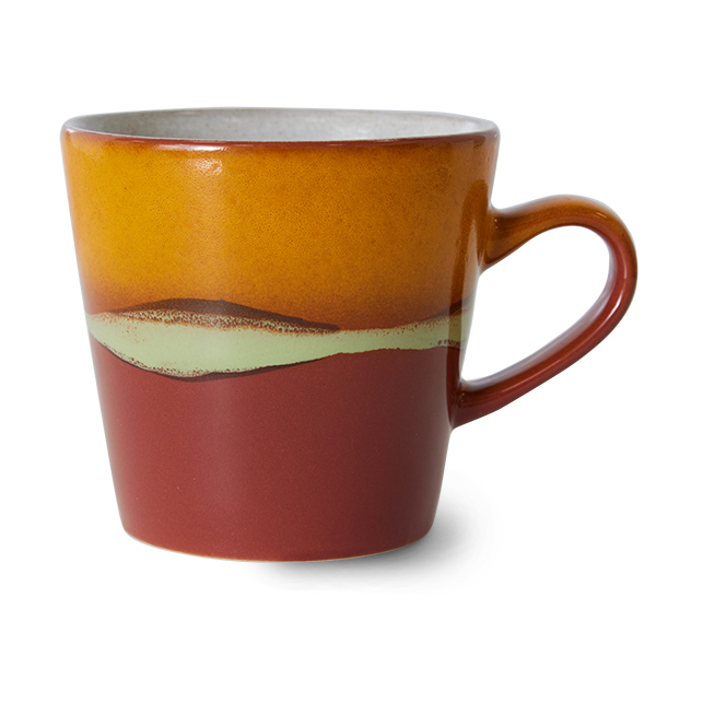 HKliving 70's americanomok 27 cl Clay