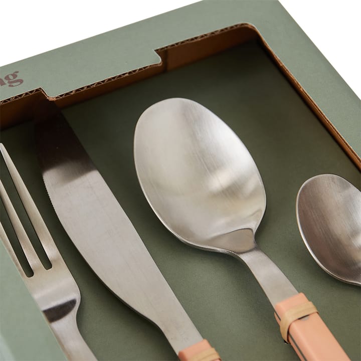 70's bestekset 16-delig, Peach HKliving