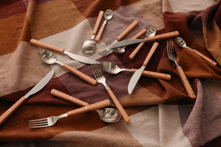 70's bestekset 16-delig, Peach HKliving