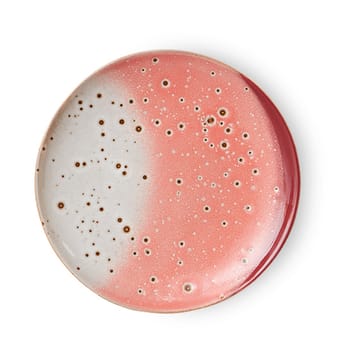 70's bord Ø 17,5 cm 2-pack - Lychee - HKliving