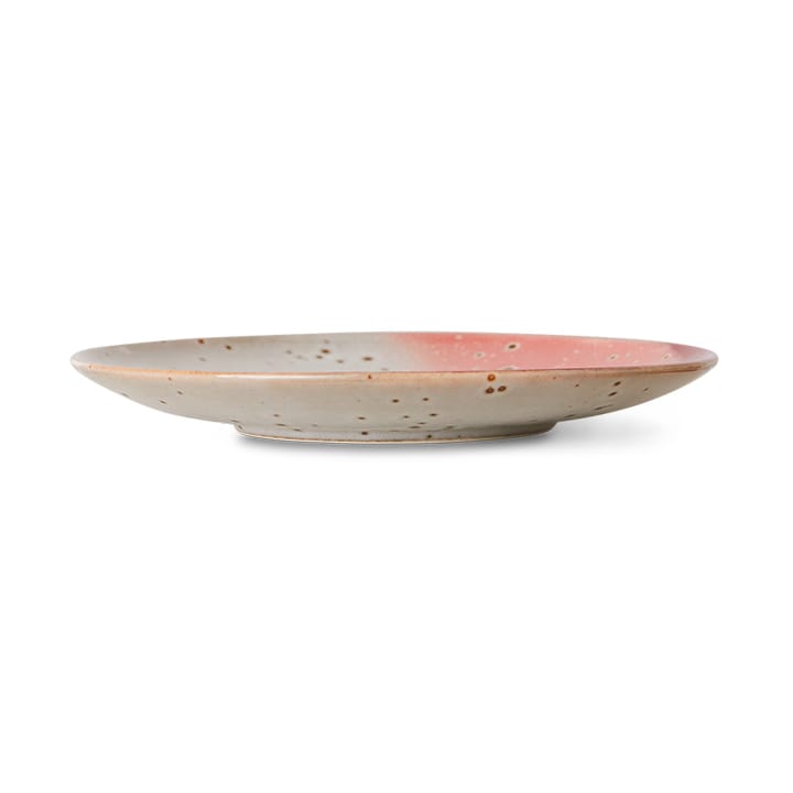 70's bord Ø 17,5 cm 2-pack, Lychee HKliving