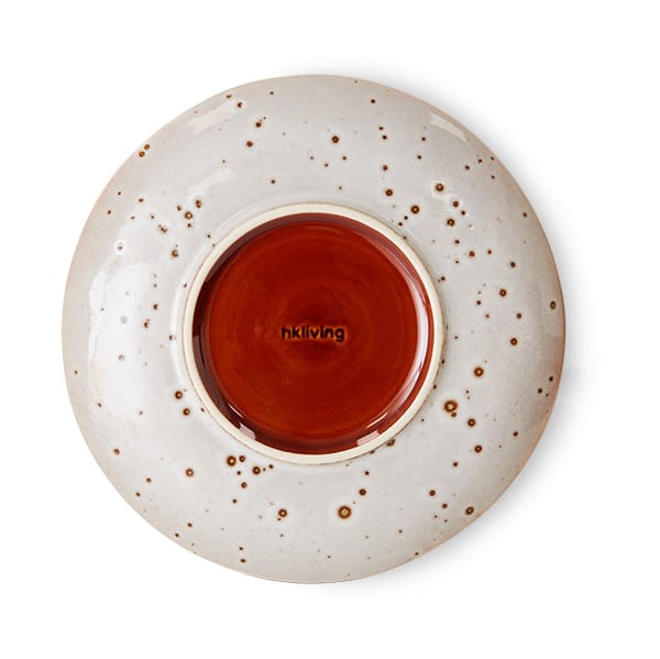 70's bord Ø 17,5 cm 2-pack, Lychee HKliving