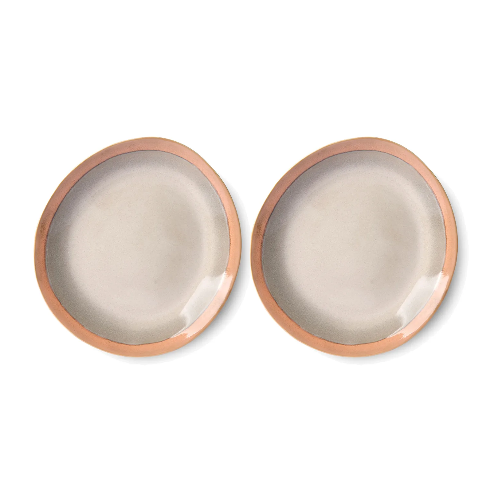 70's bord 22 cm 2-pack, Earth HKliving