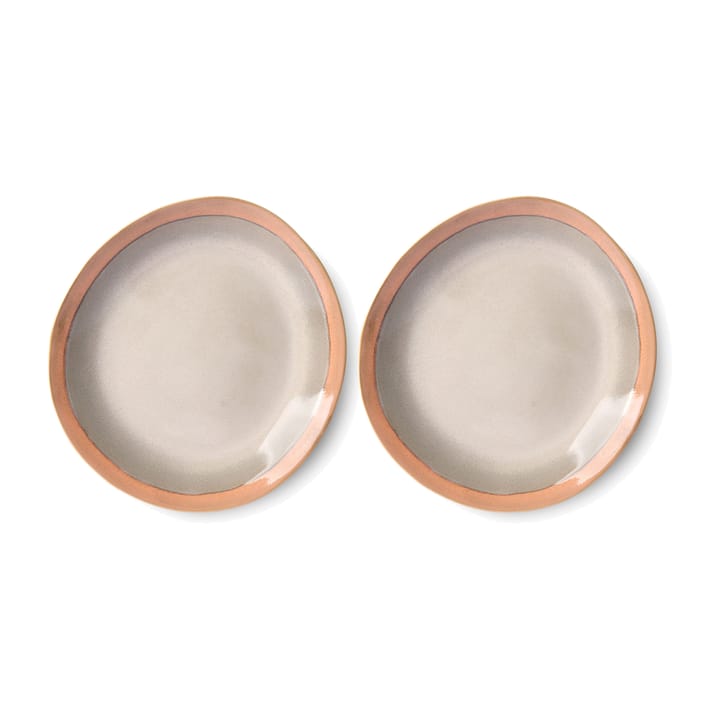 70's bord 22 cm 2-pack, Earth HKliving