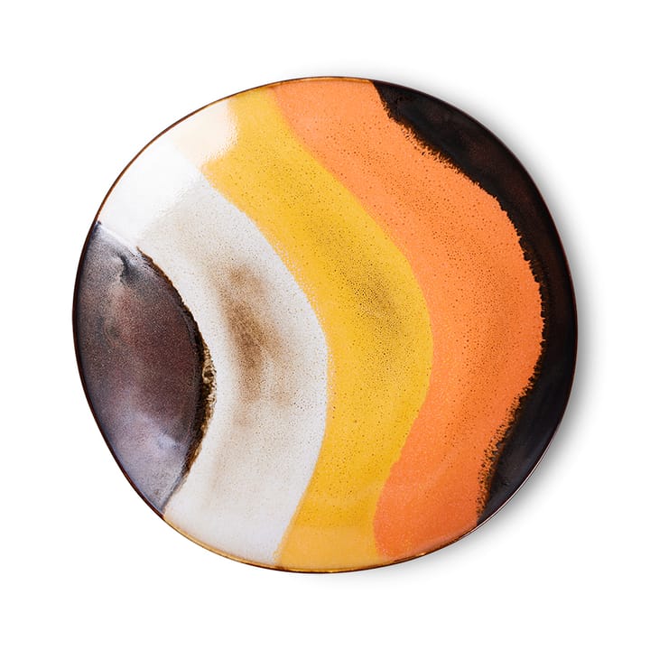 70's bord 22 cm 2-pack, Retro wave HKliving