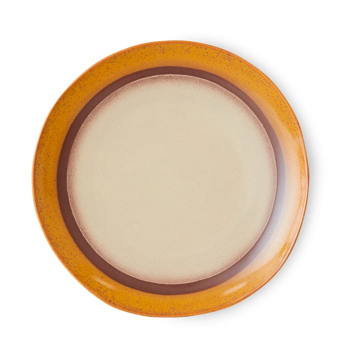 70's bord Ø27,5 cm 2-pack, Coconut HKliving