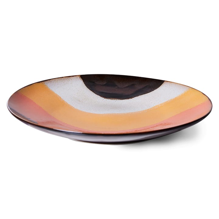 70's bord Ø27,5 cm 2-pack, Retro wave HKliving