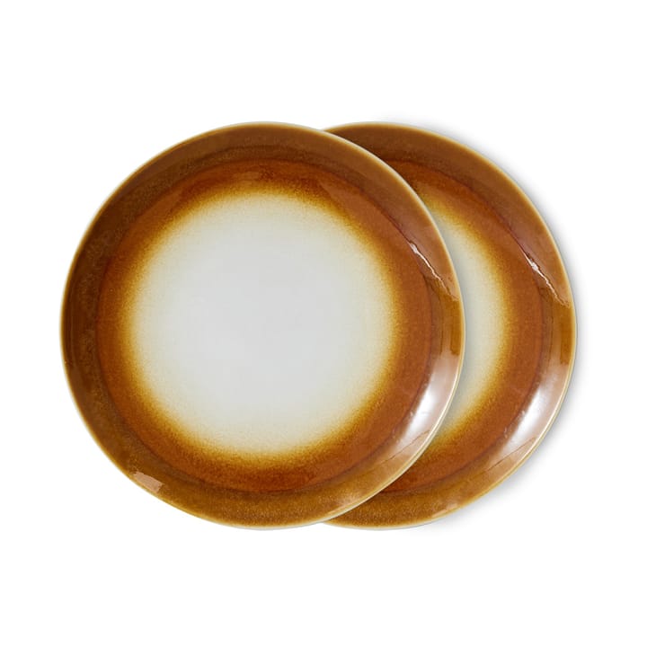70's bord Ø27,5 cm 2-pack - Supernova - HKliving