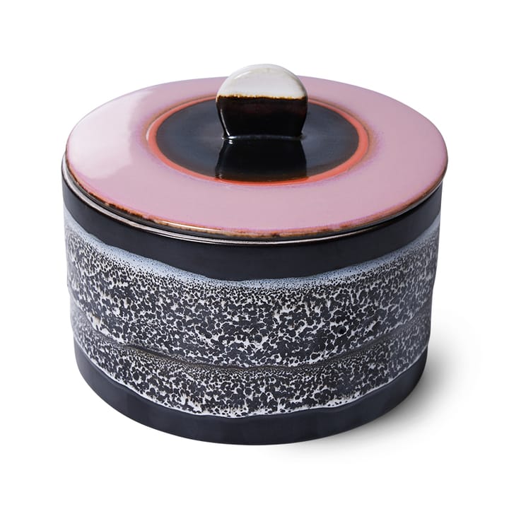 70's cookie jar koektrommel Ø17 cm, Disco HKliving