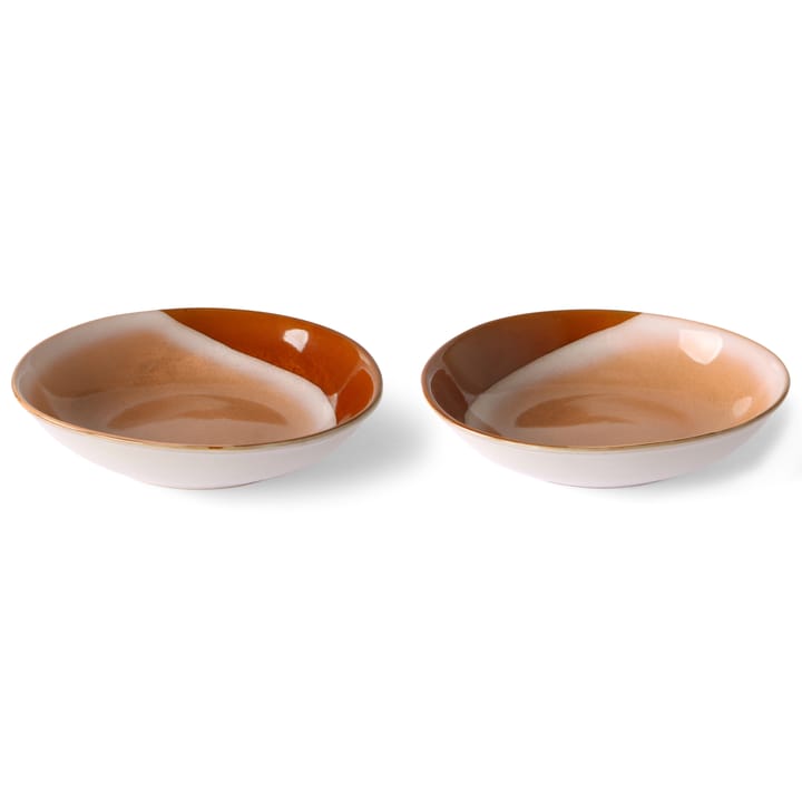 70's curry kom 21,7x21 cm 2-pack, Hills HKliving