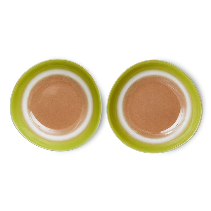 70's curry kom 21,7x21 cm 2-pack, Upside down HKliving