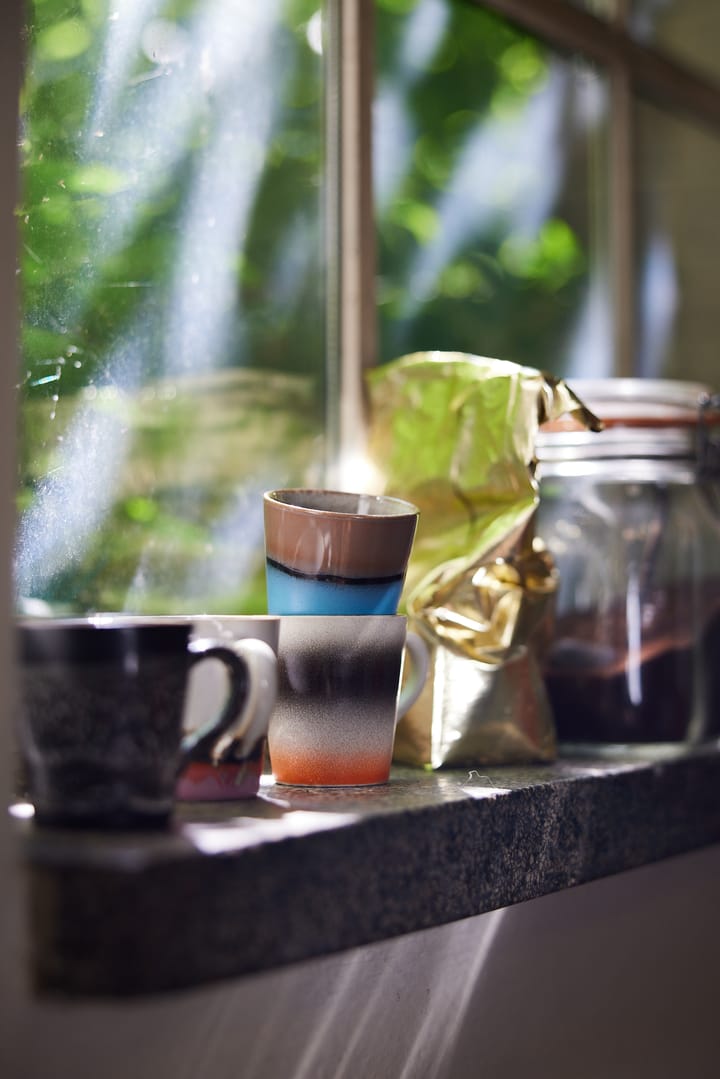 70's espresso mok 4-pack, Funky HKliving