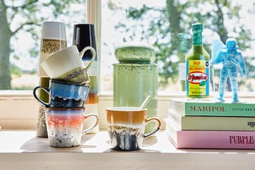 70's keramiek Americano mok 4-pack 26 cl - Pegasus - HKliving